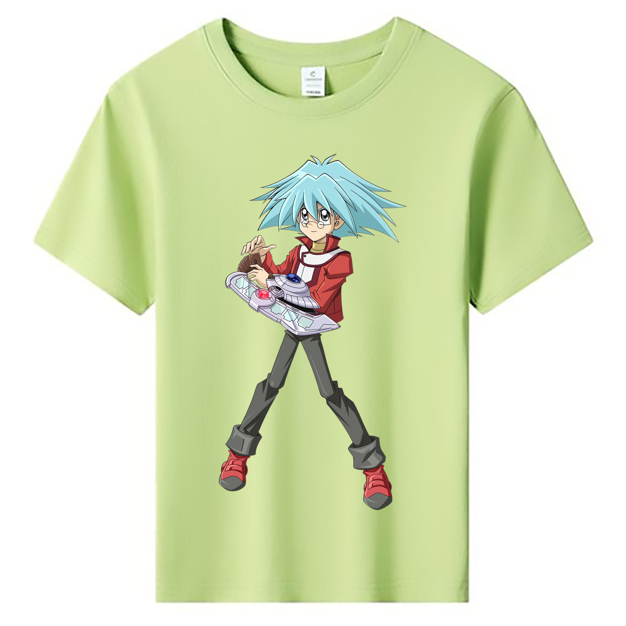 （画像用） 遊☆戯☆王 Yu-Gi-Oh! 綿100％キッズTシャツ（フロントプリント）